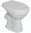 Aqua Cleaning TaharetWc Bidet Stand WC Tiefspül wc abgang hinten mit Spezialglasur, STAND-WC Top 310