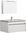 Idea Badmöbel Set 110cm mit Waschtisch und Spiegelschrank 100cm Breit Weiß Glänzend