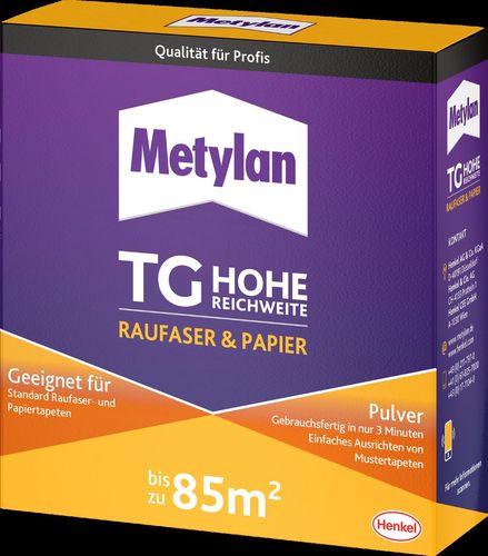 Metylan TG hohe Reichweite Rauhfaser & Papier Pulver 500 gr