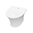 Stand WC Tiefspül Wc STAND-WC mit Keramik Spülkasten + Hänge Bidet - Keravit Krearena ideal