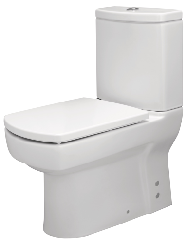 CREAVIT Design Stand-WC Stand Bidet Toilette WC-Schüssel Oval FE350-11-SET 