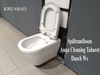 Spülrandlosen Taharet Aqua Cleaning Bidet Dusch Wc mit verdeckte Wc Befestigung