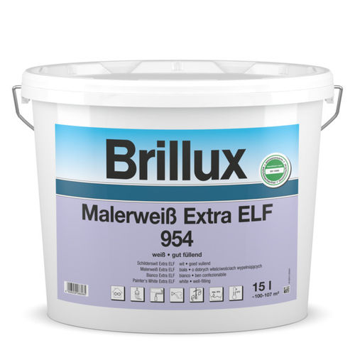 Brillux Wandfarbe Malerweiss ELF 954/956