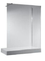 Duschabtrennung Walk-In L mit Seitenwand 150x80cm H.190cm...