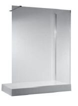 Duschabtrennung Walk-In L mit Seitenwand 160x80cm H.190cm - 7916 Guso