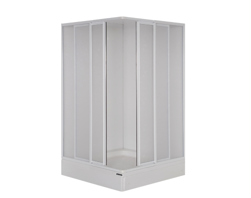 Duschkabine Eckdusche Eckeinstieg Schiebetür Shower Kare 80cm bis 89cm x 110cm bis 129cm Varianten