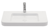 Einbau Aufsatz Handwaschbecken 80x50cm Aufsatzwaschbecken...