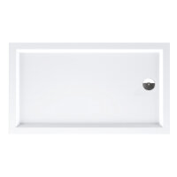 Duschwanne 140x90 Duschtasse mit Füsse und...