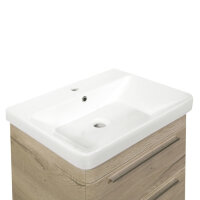 Kreabad Waschbecken 80x45 Weiss Glänzende Luxus 11080