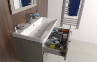 Kreabad Waschbecken 80x45 Weiss Glänzende Luxus 11080