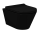 Wand Wc Spülrandlos Schwarz Matt 314 mit Soft Close Wc Sitz
