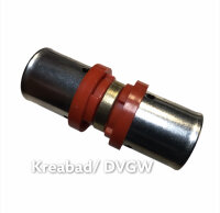 Pressfitting Muffen 16mm 16x16 DVGW Kupplung muffe TH und...
