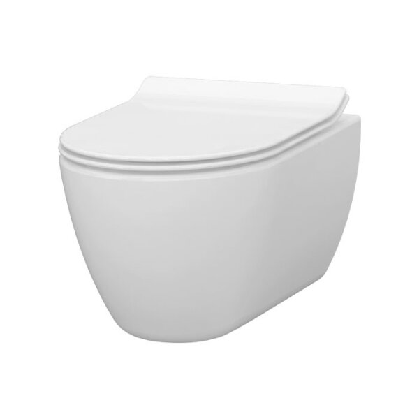 Spülrandlos Randlos Taharet mit Soft Close Wc Sitz Alfa