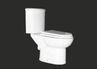 Stand Wc mit Keramikspülkasten +...