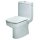 Aqua Dusch Bidet Taharet Stand Wc mit Keramik Spülkasten inkl. Soft Close Wc Sitz Zulauf Oben Basic 2