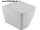 Taharet intim Dusch Wasch Bidet Wand Wc +  Wc Sitz Klohbrille Soft Close Absenkautomatik Nordic