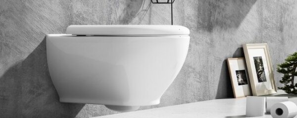 Taharet Dusch Wc Spülrandlos Randloses Wc mit Soft Close - Rimless Rimfree Rimart