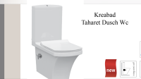 Taharet Dusch Wc Stand Wc mit Intergrierter Armatur +...