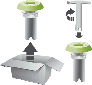 Wasserlos Urinal Kartusche Für Wasserloses Urinal MNZ600