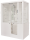 whirlpool Sitzbadewanne mit tür und Massagedusche 140x80