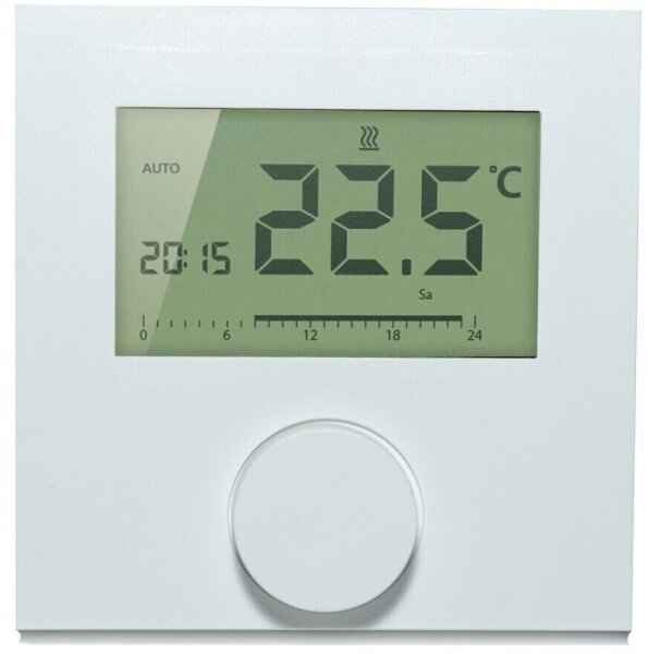 Zewotherm 230V LCD Raumthermostat verkabelt