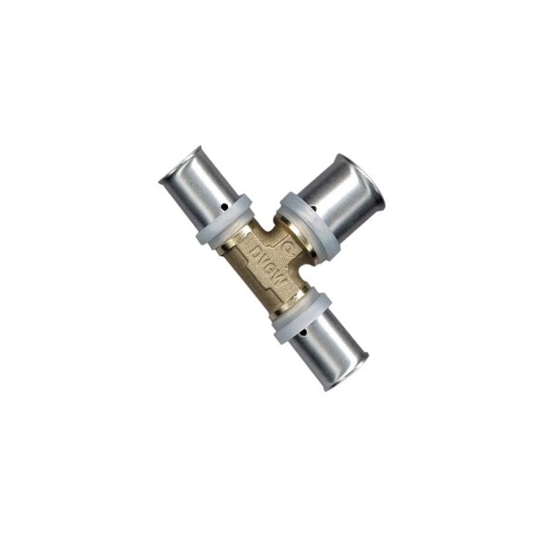 Zewotherm Press-T-Stück Premium Mittelgang reduziert 26x20x26mm