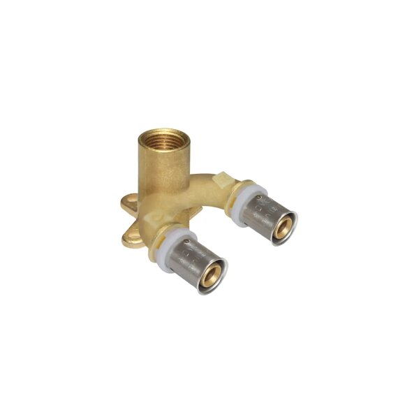 Zewotherm U-Doppelwandscheibe Premium Innengewinde 180 Grad, 16x2mm - 1/2"