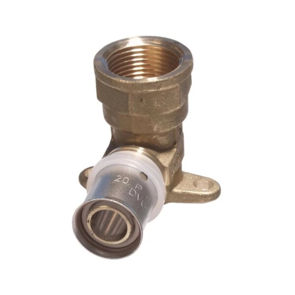 Zewotherm Armaturenanschlusswinkel kurz PREMIUM 20 - 3/4" IG, 52 mm