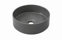 Ausfatzwaschbecken Waschschale Anthrazit Matt 43cm...