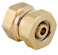Geberit Mepla Abpressstopfen 601485001 Messing, Ø 16mm, mehrfach verwendbar, für Rohrende