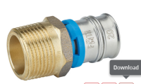 CONNECT MV2 Übergang 16mm x 1/2" AG CONEL