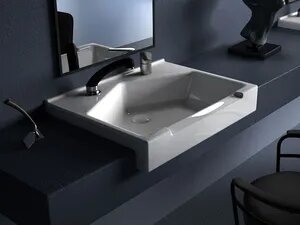 Kreabad Destino Friseur 650x500 Hairdresser Sink square 65x50cm