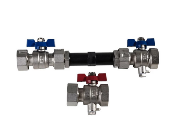 Wärmemengenzähler Einbauset 1 Horizontal