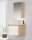 badmöbel Badezimmer Möbel 60x45 Unterschrank mit Waschbecken und Spiegelschrank 60cm 60 Likyam