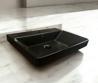 Kreabad Waschbecken Schwarz Matt 60x45 11060 Luxury