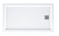Duschwannen 80x150 Duschtasse 150x80 Super Flach...