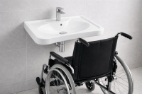 Senioren Behindertengerechtes Waschbecken Care 68x53