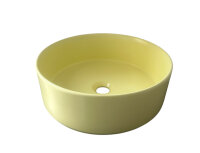 Aufsatzwaschschale 43cm Waschbecken Aufsatzwaschbecken Gelb