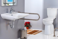 Senioren und Behindertengerechtes Barrierefreies Waschbeckern 60x50 Care