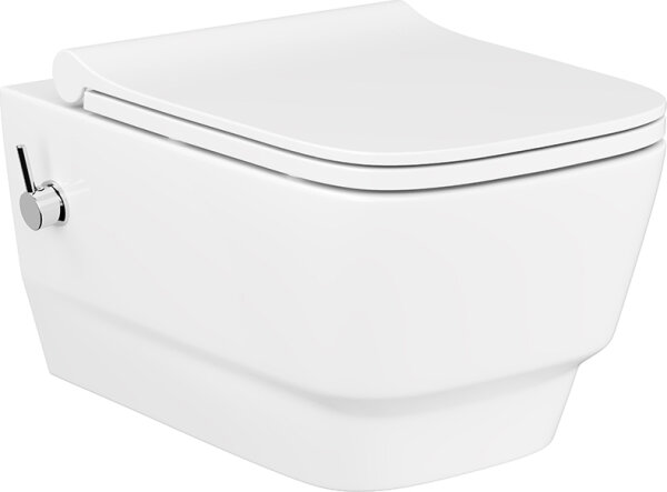 Taharet Dusch bidet Wc mit integrierter Armatur und Soft Close Wc sitz WARM KALT Anschluss