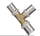 Zewotherm Press-T-Stück PREMIUM reduziert 40x40x32 17010243 reduziert 40 - 40 - 40 - 32