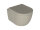 Wand Wc Deep Beige mit Soft Close Wc Sitz