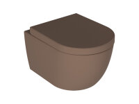 Deep Wand Wc Spülrandlos Taupe