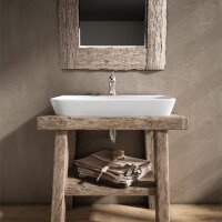 Aufsatzwaschbecken Waschbecken 60x45 Waschtisch
