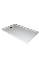 Duschwanne 110x100 UB mit Füsse und Schürze
