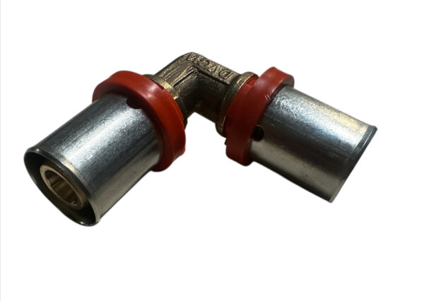 Pressfitting 16x2 Bogen 90° 16 x 2,0 mm 16x16 TH Fitting DVGW