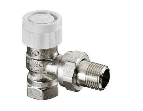 Thermostat-Ventilunterteil Baureihe AV 9 DN20 (3/4") Eckform