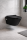 Taharet Dusch Wc kalt Anschluss,Schwarz matt mit Intergrierter Armatur mit Soft Close Wc sitz