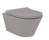 Wc Sitz Soft Close Slim Elegance Latte Duroplast...