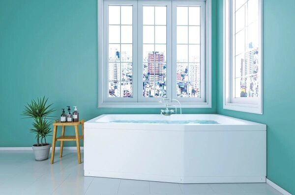 Raumsparbadewanne Rechts